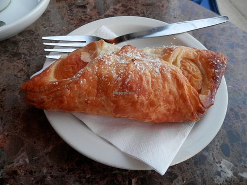 Apricot croissant at Caffe Nero in Cambridge