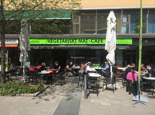 seating outside at Legumes - Hornsgatan in Stockholm