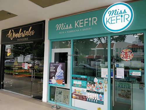 Shop front at Miss Kefir in Central Singapore