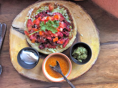 Veggie Tacos at Suay Restaurant in Phuket