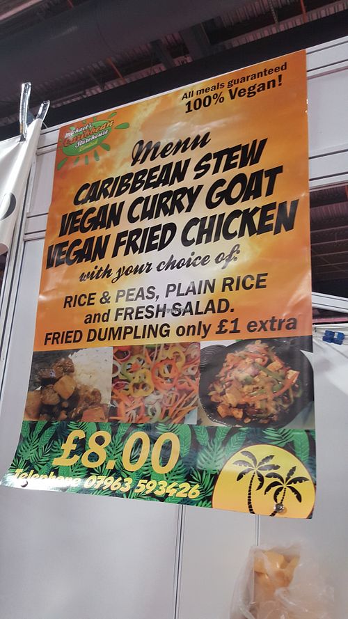 Publicity  at Michael's Caribbean Storehouse in Wolverhampton