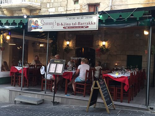 Front  at Sammy's Il-Kċina tal-Barrakka in Mgarr