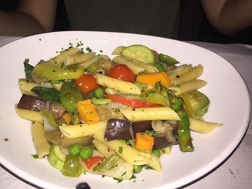 Vegetable pasta at Sammy's Il-Kċina tal-Barrakka in Mgarr