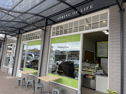 Only pure vegetarian eatery this side of Sydney   at Spring of Life - SOL in Bowral