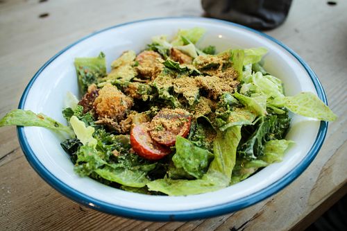 ceasar salad at Verd in Manly
