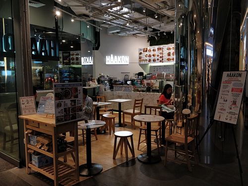Entrance to restaurant at Haakon - Holland Village in Central Singapore