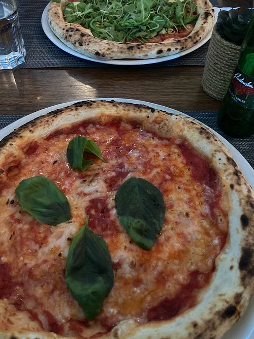 vegan marga at Pizzeria Fuoriseria in Izola