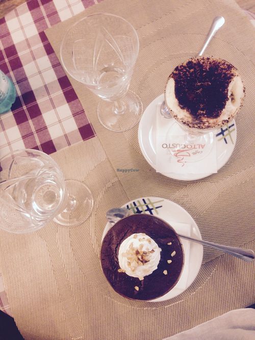 Tiramisu at Gioia Caffetteria Gastronomia Vegana in Sassari