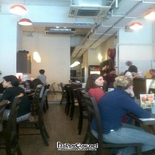 Inside at World Peace Cafe in Hong Kong Island