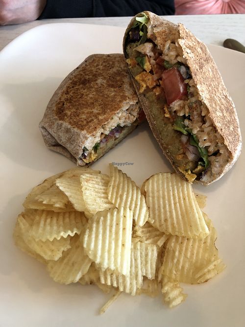 Taco Crunchwrap  at Eden Cafe & Bakeshop in Batavia