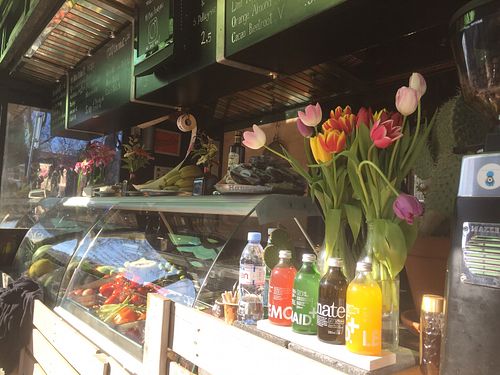 Store front at Mr Blou I Love You in Amsterdam