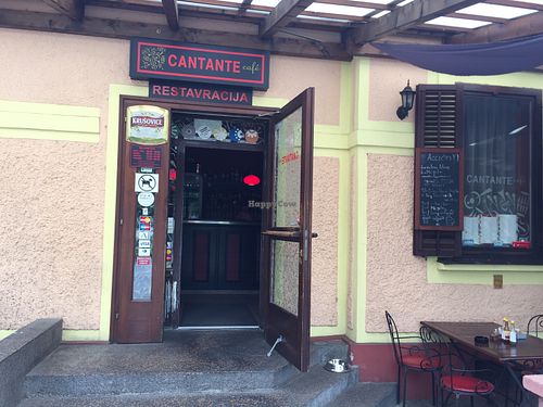 Outside  at Cantante in Maribor