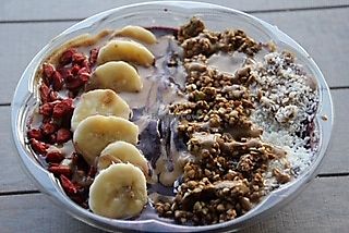 Acai' Bowl at The Green Light in Duxbury