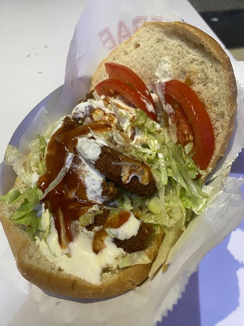  Falafel Kebab  at Cai Kebab in San Sebastian