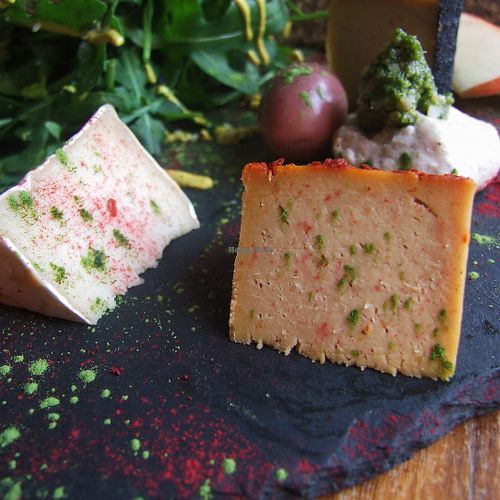 Raw Vegan Cheese at The Raw Kitchen Malmö in Malmo