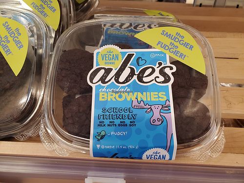 Abe's vegan brownies at 365 by Whole Foods Market in Long Beach