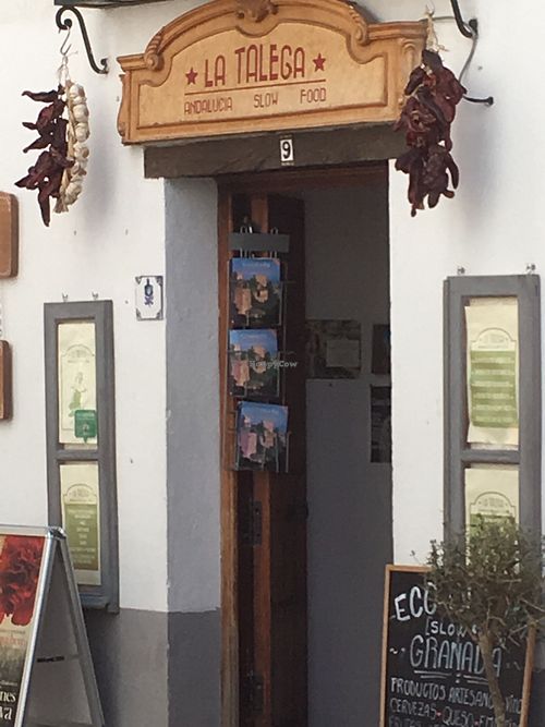 Wonderful food lovely owners  at Espacio Vegano in Granada