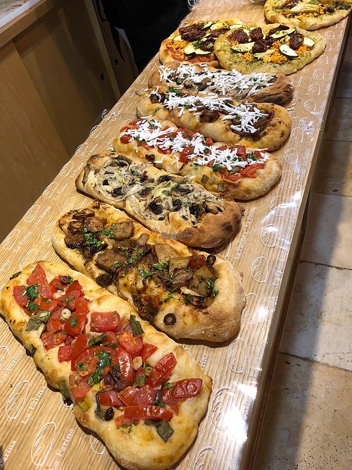 Focaccia’s galore! at La Farina Tivoni in Tel Aviv