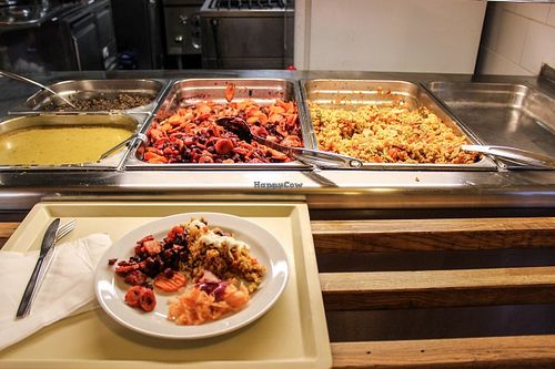 buffet at country life at Country Life - Vodickova in Prague