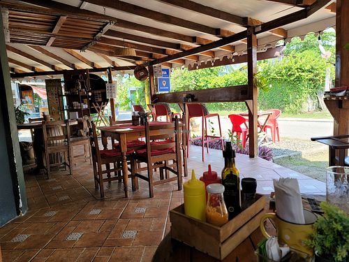  at Aroma Coffee Bar in Cahuita