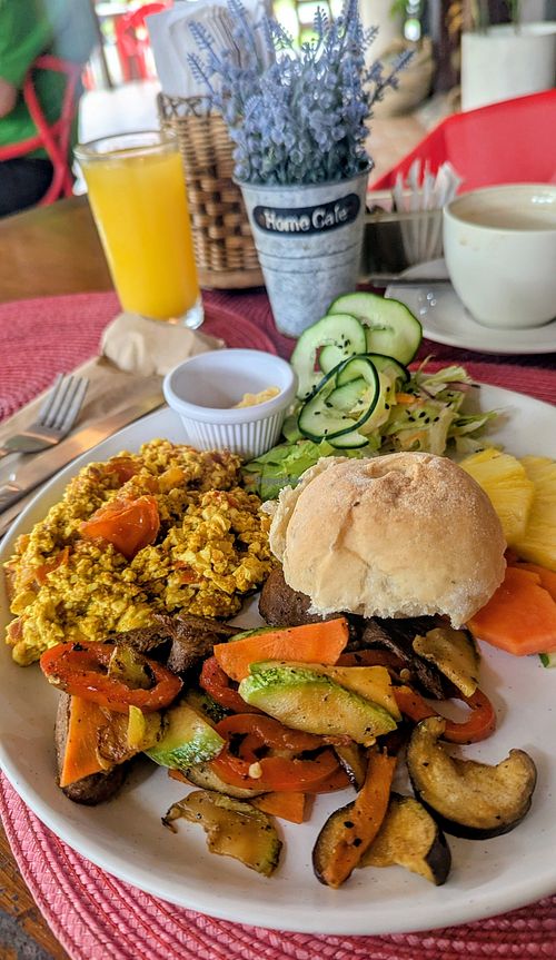  at Aroma Coffee Bar in Cahuita