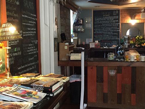 Interior at Jess's Juice Bar in Lambertville