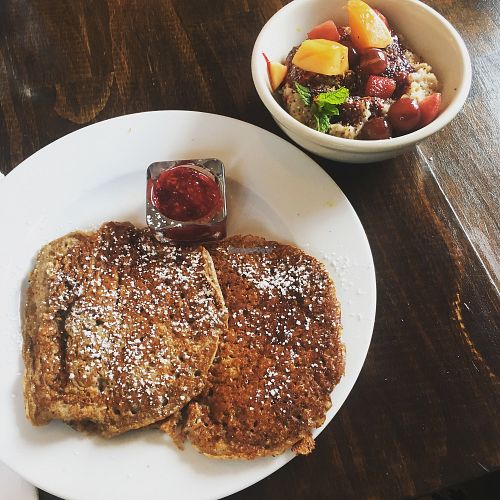 Pancake Breakfast & Quinoa Bowl at One Radish in Richmond