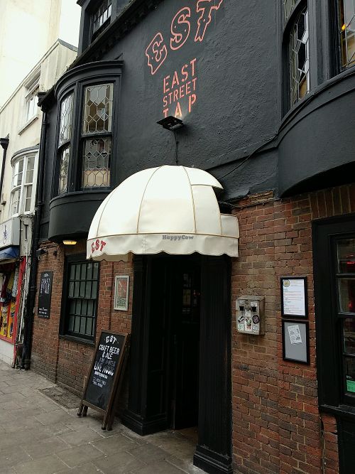 Pub Entrance at Beelzeburger in Brighton
