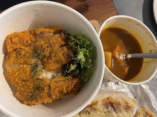 Lion mane cheesy 3/5- curry really lacks seasoning  at Saute-san 素特-さん in Central Singapore