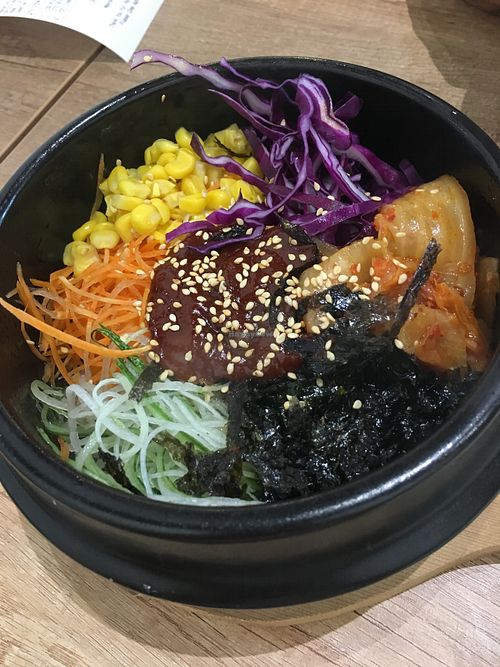 A Vegan poke-bowl type thing. at Saute-san 素特-さん in Central Singapore