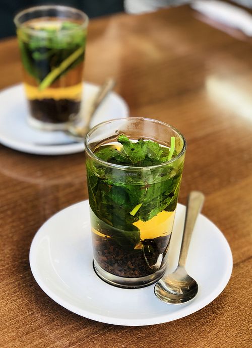 Mint tea at Belén in Barcelona