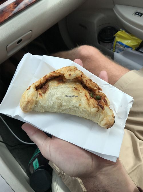 Shepherd’s pie empanada. at Rise and Shine in Panguitch