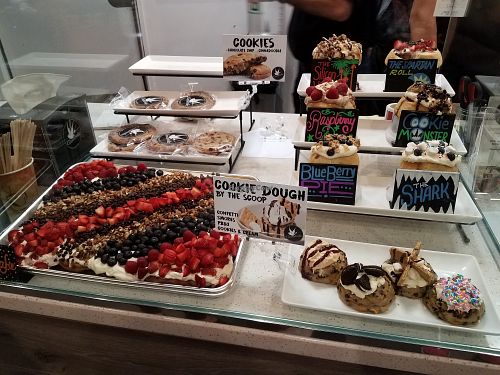 Display at Cinnaholic in San Jose