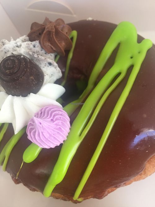 Doughnut  at Flour of Life Bakery in Helensvale