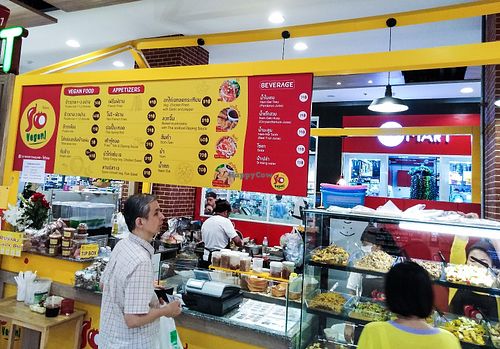 Front of the Cafe at So​ Vegan in Bangkok