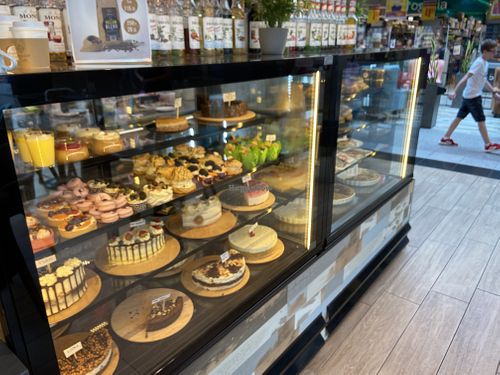 At the restaurant  at Przytulna Cafe in Pila