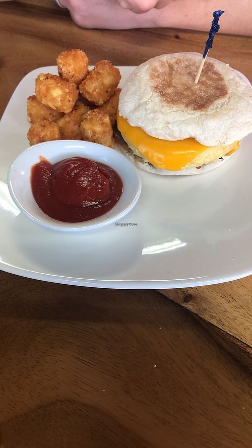 Special of the day with Just Egg  at The Beet Box Cafe in Kailua