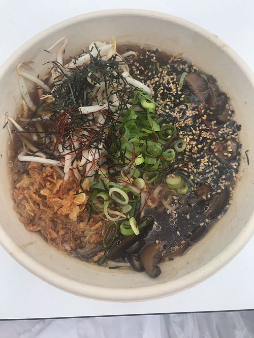 Shiitake ramen at I Like Ramen in Miami