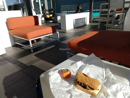 Vegan Chik'n Banh Mi picnic at Kyoto Chestnuts Cafe in Los Angeles