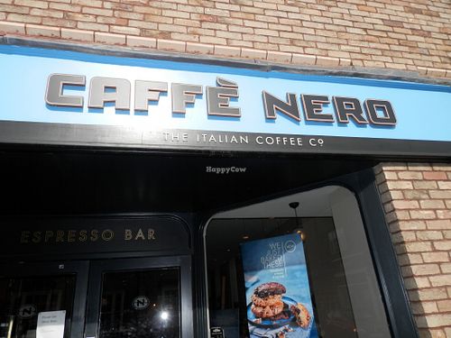 Caffe Nero entrance at Caffe Nero in Ely
