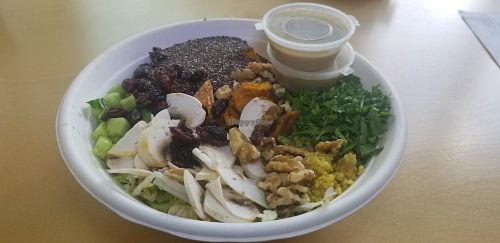 Super food salad at Jars and Bowls in Tel Aviv