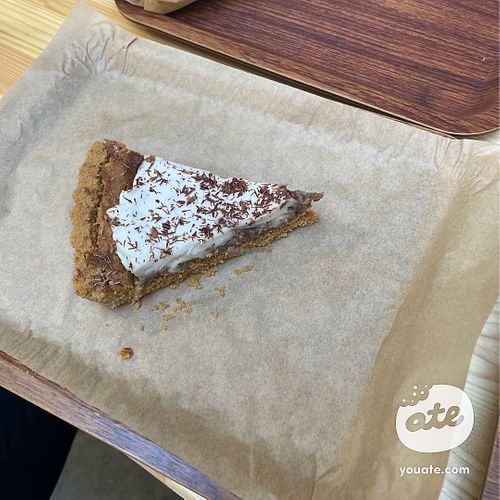 Banoffee #Veganuary at Rhino Vegan Beat in Athens