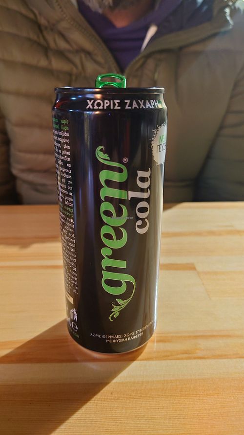 Green Cola at Rhino Vegan Beat in Athens
