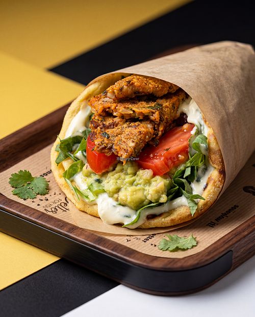 The Iron Rhino, the Healthy Souvlaki at Rhino Vegan Beat in Athens