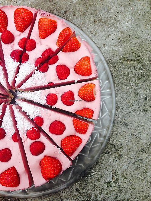 raw cake  at Florian Cafe in Ceska Lipa