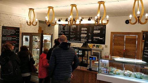 counter area at Troitskiy Most - Millionnaya in St Petersburg