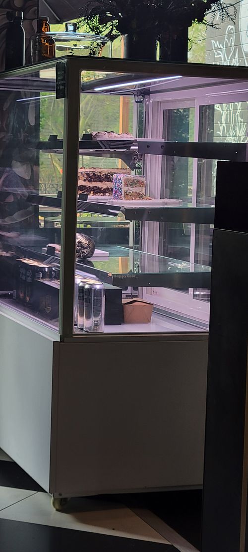 Pastry case at Dark Hall Coffee in Phoenix