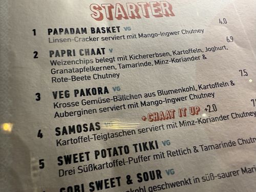 veg*n #Veganuary at eatDOORI in Mainz