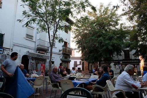 Plaza Larga at La Porrona in Granada