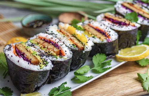 Vegane Optionen zum genießen!/Vegan options to enjoy!  at Hoshi Sushi in Augsburg